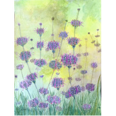 Purple Sage - Original Watercolor Purple Sage - Original Watercolor