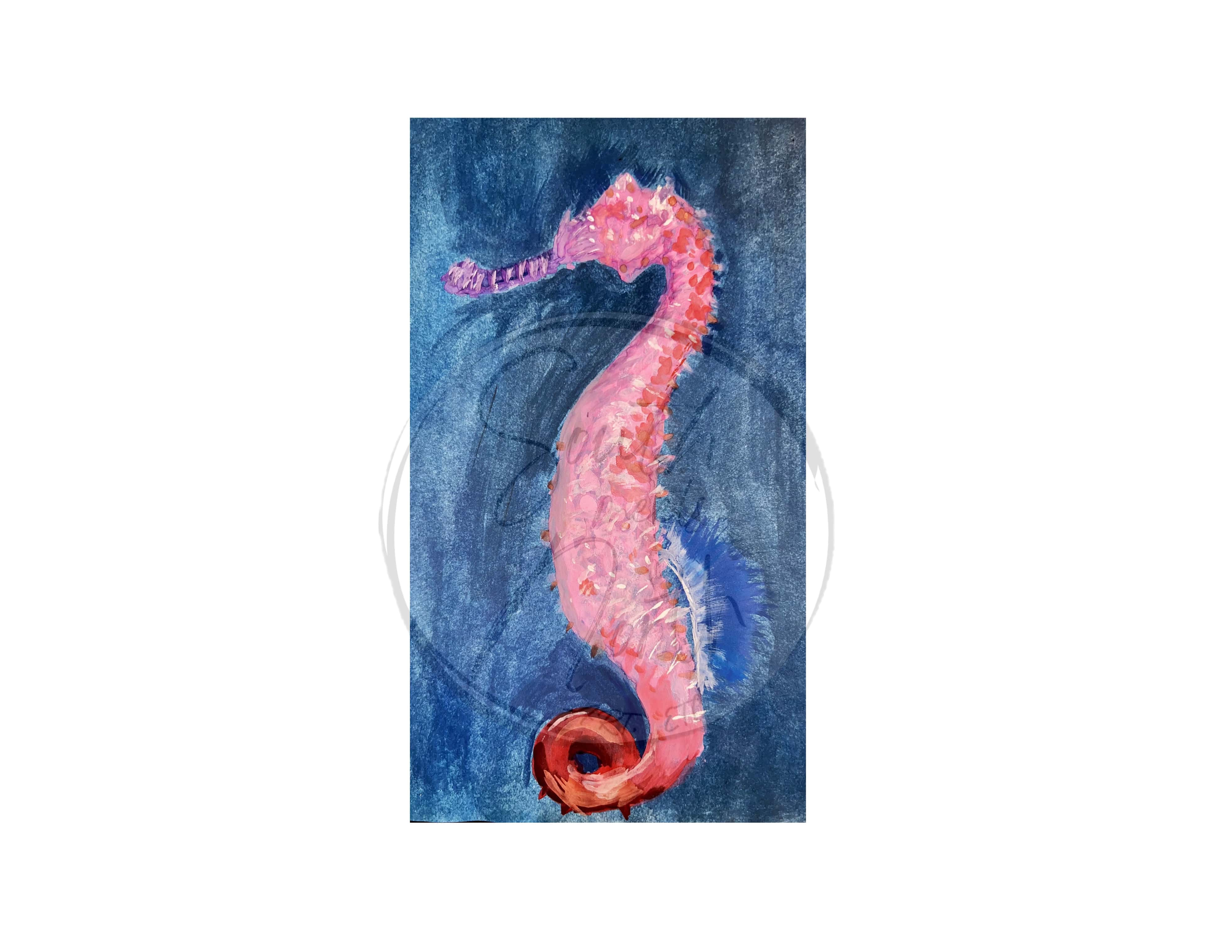 Sea Horse print